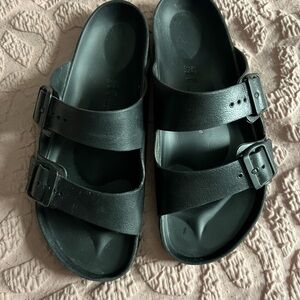 Black Double Strap Birkenstock men’s size 42